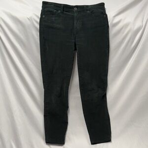 Lucky Brand Green Corduroy Trousers